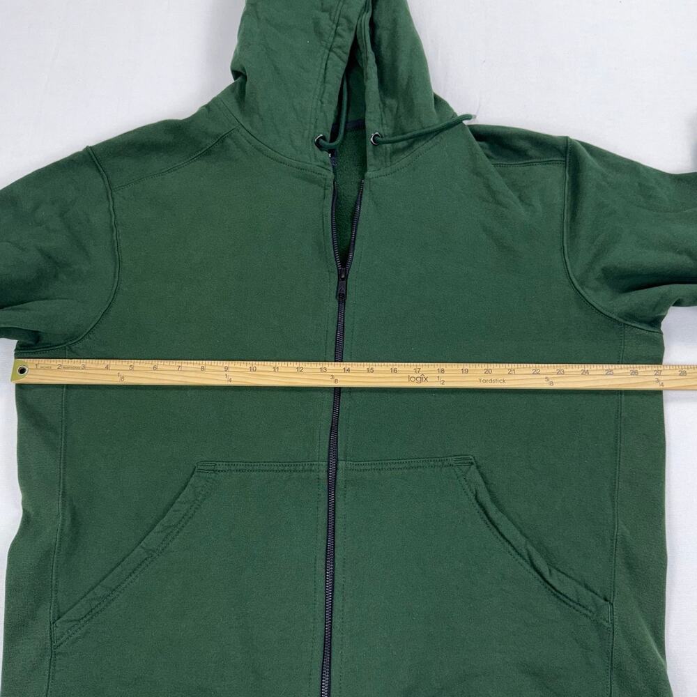 American Giant Heavyweight Relaxed Classic Hoodie Sweatshirt Men's XL Green - Picture 11 of 15
